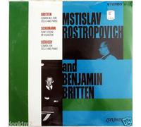 Claude Debussy - MSTISLAV ROSTROPOVICH & BENJAMIN BRITTEN SCHUMANN DEBUSSY