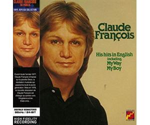 CLAUDE FRANCOIS - HIS HITS IN ENGLISH - CD - K72z