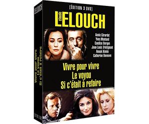 Claude Lelouch, vol. 1 : Vivre pour vivre / Le voyou / Si c'était à refaire - coffret 3 DVD