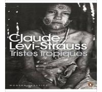 Claude Levi-Strauss Tristes Tropiques Paperback Book in White Claude Levi-Strauss White