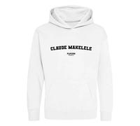 Claude Makelele Kids Hoodie - White / 9-11 years