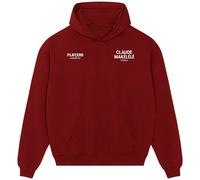 Claude Makelele Logo Men's Hoodie - Red / 2XL