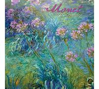 Claude Monet 2023-16 Month Calendar: Original Gifted Stationery Calendar [Multilingual] [Calendar] (Wall Calendar)