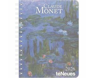 Claude Monet A5 Deluxe Diary 2026 - Art - Two Week To View