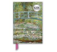Claude Monet: Bridge over a Pond of Water Lilies (Foiled Blank Journal) (Flame Tree Blank Notebooks)
