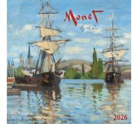 Claude Monet - By the Sea 2026: Kalender 2026