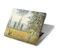 Claude Monet Fields In Spring Case Cover For MacBook Pro 14 M1-M5 A2442 A2779 A2992 A2918 A3112 A3185 A3401 A3434 A3112
