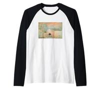 Claude Monet Impression, Sunrise Raglan Baseball Tee