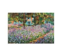 Claude Monet-Irises in Monet's Garden 1900 Impressionism Outstanding Works Poster Canvas Wall Art Prints Photo Picture Paintings Room Decor Home Decorative 12x18inch(30x45cm)