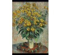 Claude Monet - Jerusalem Artichoke Flowers Notebook