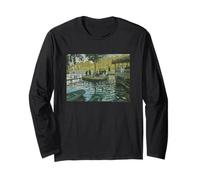 Claude Monet La Grenouillere Long Sleeve T-Shirt