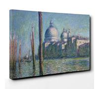 Claude Monet Le Grand Canal Venice Canvas Wall Art Print 30x20 Inch