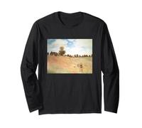 Claude Monet Poppy Field (Near Argenteuil) Long Sleeve T-Shirt