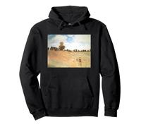 Claude Monet Poppy Field (near Argenteuil) Pullover Hoodie