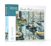 Claude Monet Sailboats on the Seine 1000 Piece Jigsaw Puzzle