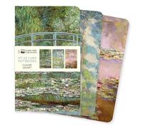 Claude Monet Set of 3 Mini Notebooks (Mini Notebook Collections)