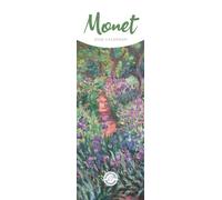 Claude Monet Slim Calendar 2026