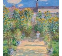Claude Monet The Artist's Garden at Vetheuil Notebook Notebook / blank book in White Claude Monet White