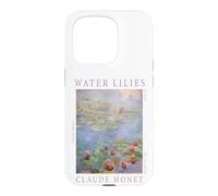 Claude Monet Water Lilies Iconic Floral Painting Artwork Case for iPhone 15 Pro
