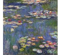 Claude Monet Water Lilies Paint by Numbers for Adults DIY Oil Painting Kits Canvas Gift