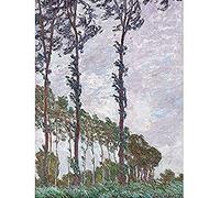 Claude Monet Wind Effect Series Of The Poplars Unframed Wall Art Print Poster Home Decor Premium