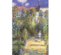 Claude Monet's 'The Artist's Garden at Vétheuil' Art of Life Journal (Lined)