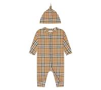 Claude Romper Set in Archive Beige Check - unisex - Burberry - Kids Sets - Multicolor - 12 M - Kids 12 M