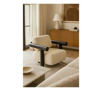 Claude velvet sofa White one size