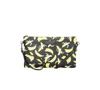 Claudia Canova Banana Print Crossbody / Clutch In Black Black One Size