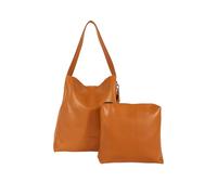 Claudia Canova Mono Tote Bag In Tan Tan
