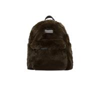Claudia Canova Women's Anii Xs Faux Fur Backpack in Green