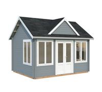 Claudia M (4.2x3.2m | 11.5m2 | 34mm) Clockhouse Style Summer House