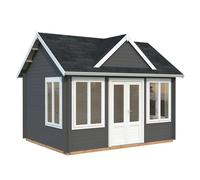 Claudia M (4.2x3.2m | 11.5m2 | 34mm) Clockhouse Style Summer House