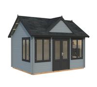 Claudia M (4.2x3.2m | 11.5m2 | 34mm) Clockhouse Style Summer House