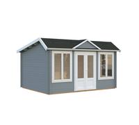 Claudia Pent M (4,2x3,2m | 11,5m2 | 34mm) Under 2.5m Clockhouse Style Log Cabin