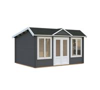 Claudia Pent M (4,2x3,2m | 11,5m2 | 34mm) Under 2.5m Clockhouse Style Log Cabin