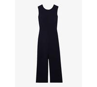 Claudie Pierlot Womens Bleus Joa Round-neck Woven Jumpsuit 10