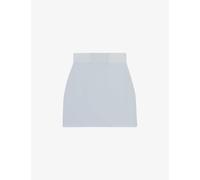 Claudie Pierlot Womens Bleus Ribbed-waistband Knitted Mini Skirt Xs