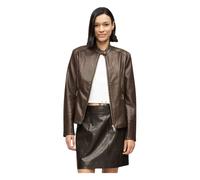 Claudine Biker - female - Guess - Leather Jackets - Brown - S - Jackets S