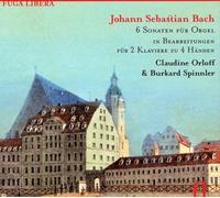 Claudine Orloff - Bach: 6 Organ Sonatas arranged for 2 Pianos & 4 Hands