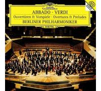 Claudio Abbado / Berlin Philharmonic Orchestra - Verdi: Overtures & Preludes [Japan CD] UCCG-4813