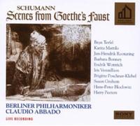 CLAUDIO ABBADO/BERLINER PHILHARMONIKER-FAUST-SZENEN-2 CD 21 TRACKS SCHUMANN NEW