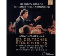 Claudio Abbado - Brahms: Ein deutsches Requiem - Claudio Abbado [Blu-ray] [Region B] [2020]