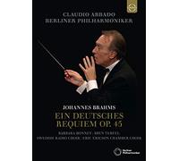 Claudio Abbado - Brahms: Ein deutsches Requiem - Claudio Abbado [DVD] [2020]