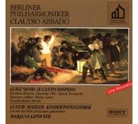 CLAUDIO ABBADO - IL CANTO SOSPESO,KINDERTOTENLIEDER & ICH BIN DER WELT.. CD NEW