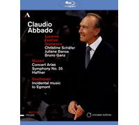 CLAUDIO ABBADO/LUCERNE FESTIVAL ORCHESTRA: MOZART/BEETHOVEN NEW REGION 0 BLU-RAY