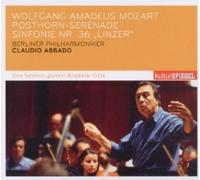 CLAUDIO ABBADO-POSTHORN-SERENDADE,SINFONIE 36 "LINZER" CD 11 TRACKS MOZART NEW