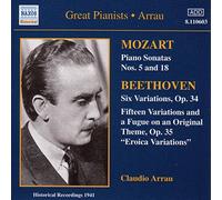 Claudio Arrau - Beethoven/Mozart: Piano Recital