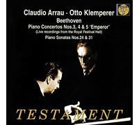Claudio Arrau - Beethoven - Piano Concertos No. 3, 4, 5 & Piano Sonata No. 24 & 31 - 2CD SET