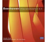 CLAUDIO ARRAU "KLAVIERKONZERT 4&5 BEETHOVEN" CD NEW